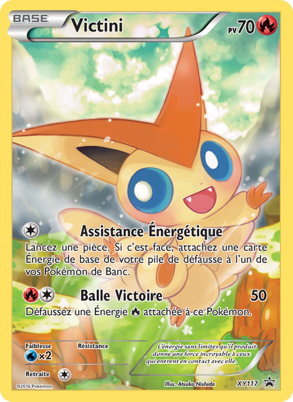 Victini XY117 — Promo XY (French Pokémon TCG card)