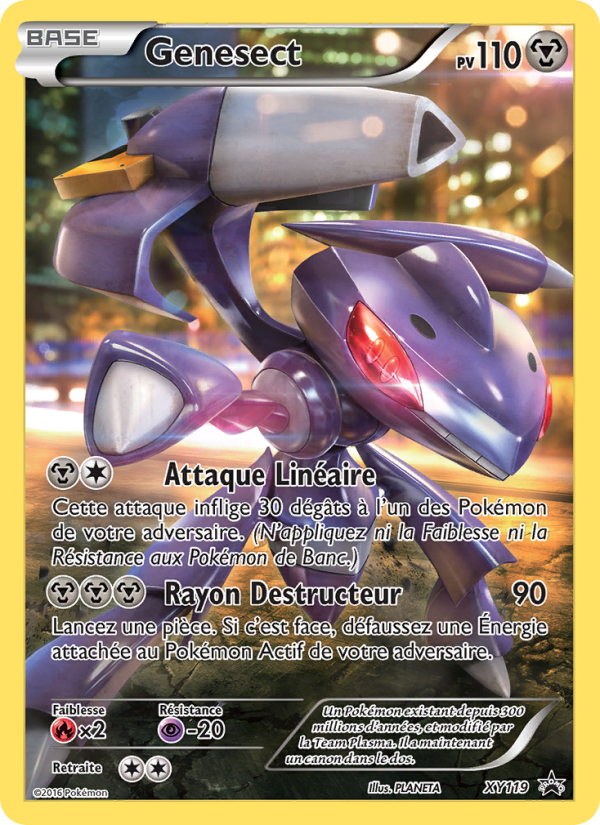 Genesect XY119 — Promo XY (French Pokémon TCG card)