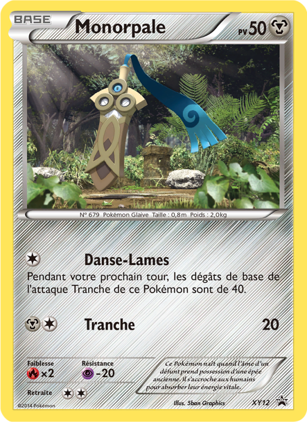 Monorpale XY12 — Promo XY (French Pokémon TCG card)