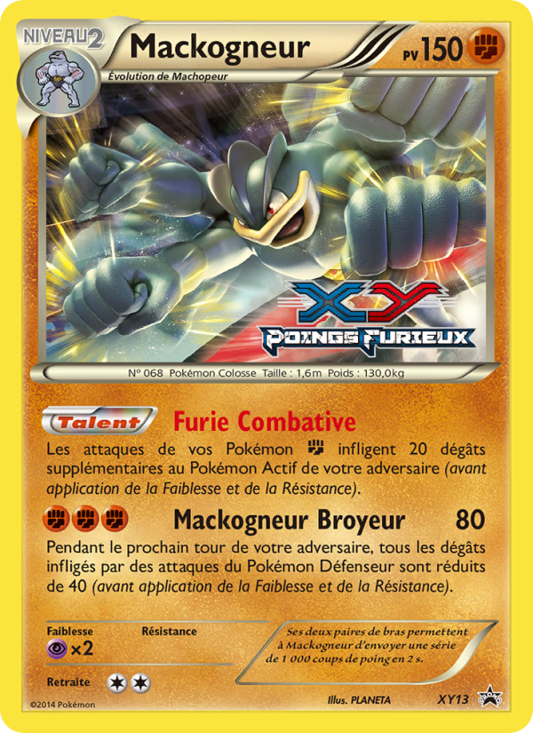 Mackogneur XY13 — Promo XY (French Pokémon TCG card)