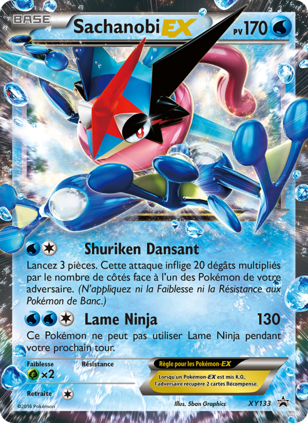 Sachanobi EX XY133 — Promo XY (French Pokémon TCG card)