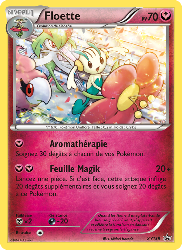 Floette XY139 — Promo XY (French Pokémon TCG card)