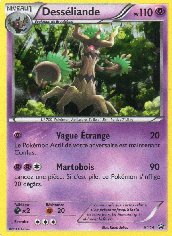Desséliande XY14 — Promo XY (French Pokémon TCG card)