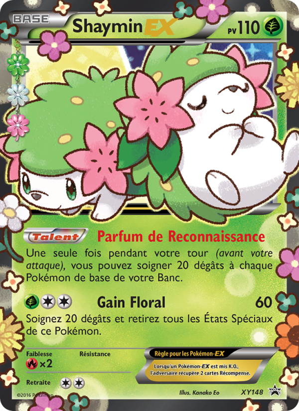 Shaymin-EX XY148 — Promo XY (French Pokémon TCG card)