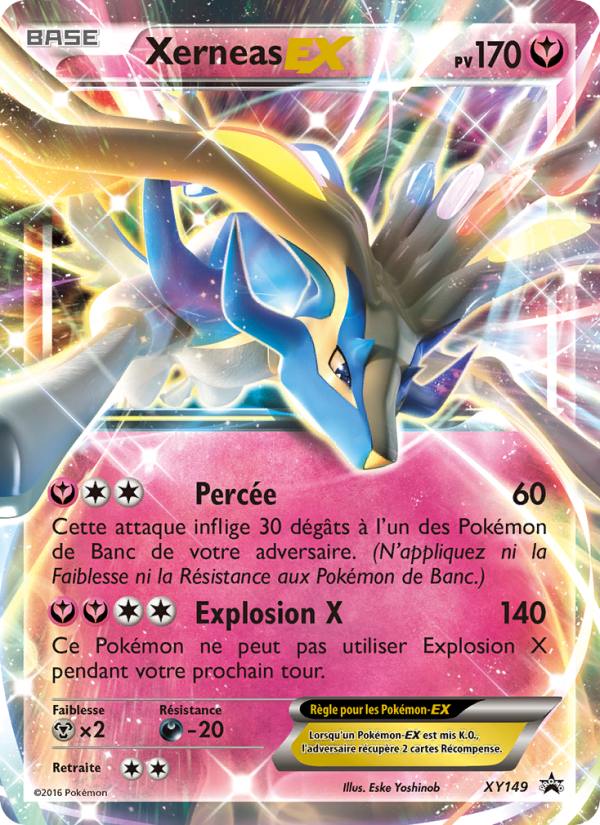 Xerneas EX XY149 — Promo XY (French Pokémon TCG card)