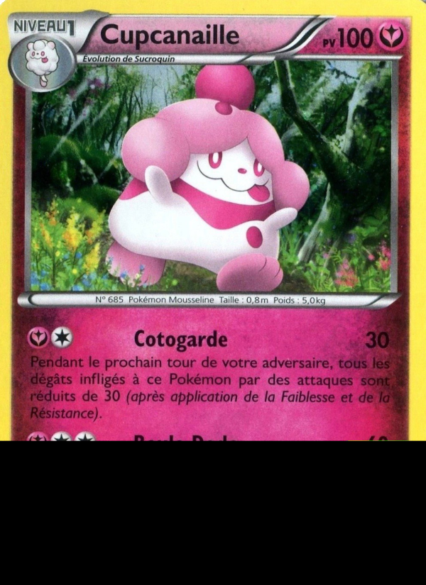 Cupcanaille XY15 — Promo XY (French Pokémon TCG card)