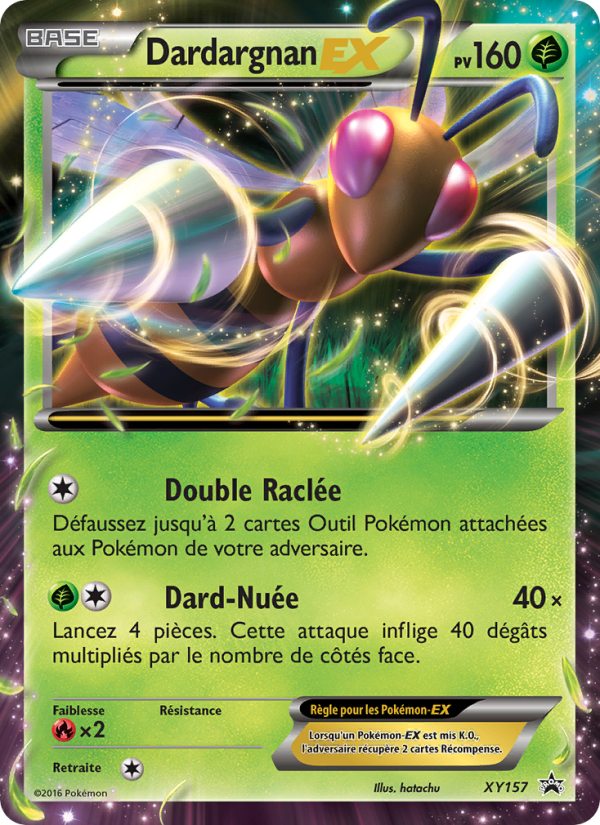 Dardargnan-EX XY157 — Promo XY (French Pokémon TCG card)