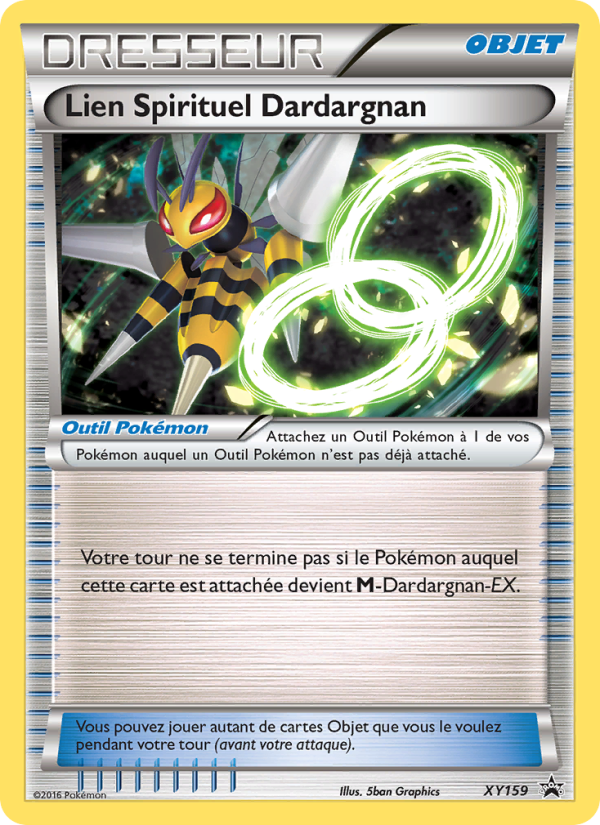 Lien Spirituel Dardargnan XY159 — Promo XY (French Pokémon TCG card)