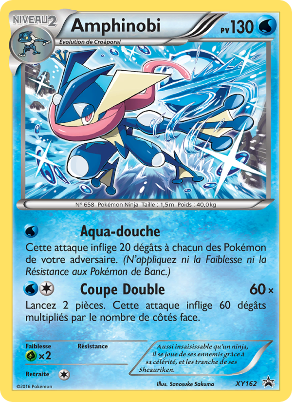 Amphinobi XY162 — Promo XY (French Pokémon TCG card)