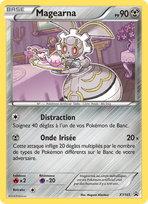 Magearna XY165 — Promo XY (French Pokémon TCG card)
