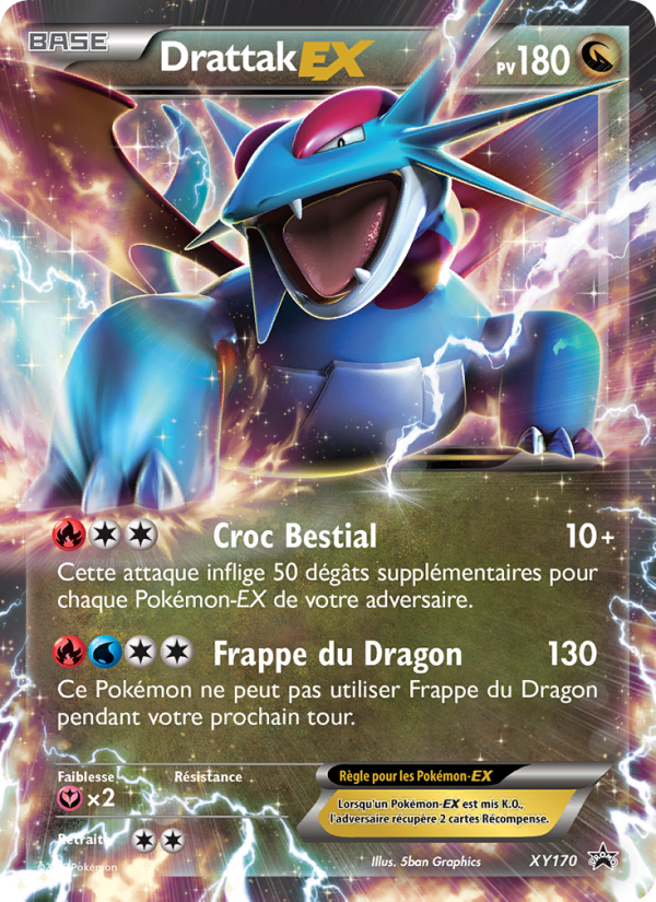 Drattak-EX XY170 — Promo XY (French Pokémon TCG card)