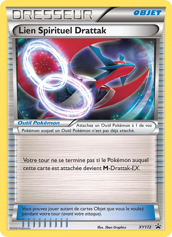 Lien Spirituel Drattak XY172 — Promo XY (French Pokémon TCG card)