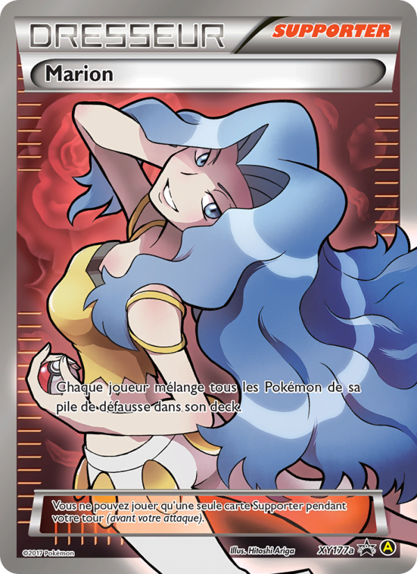 Marion XY177a — Promo XY (French Pokémon TCG card)