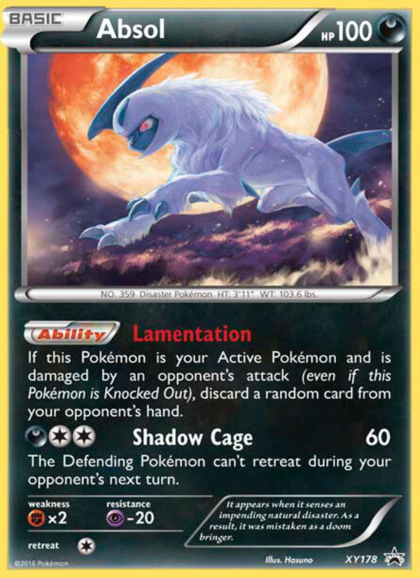 Absol XY178 — Promo XY (French Pokémon TCG card)