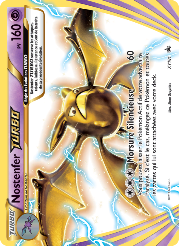 Nostenfer TURBO XY181 — Promo XY (French Pokémon TCG card)
