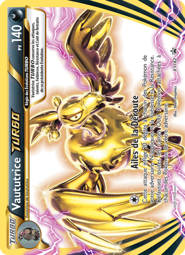 Vaututrice TURBO XY182 — Promo XY (French Pokémon TCG card)