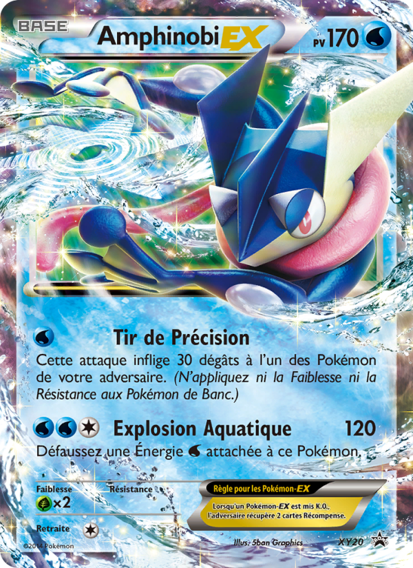 Amphinobi EX XY20 — Promo XY (French Pokémon TCG card)