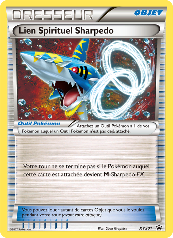 Lien Spirituel Sharpedo XY201 — Promo XY (French Pokémon TCG card)