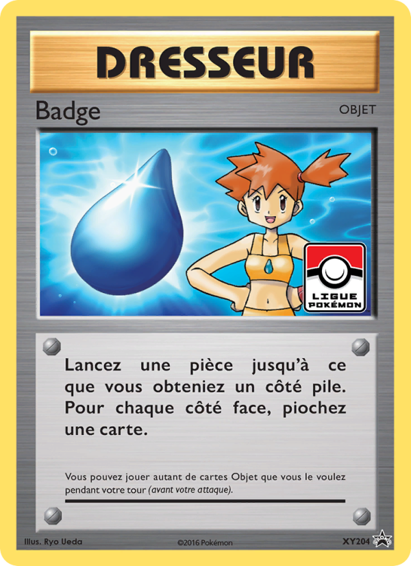 Badge XY204 — Promo XY (French Pokémon TCG card)
