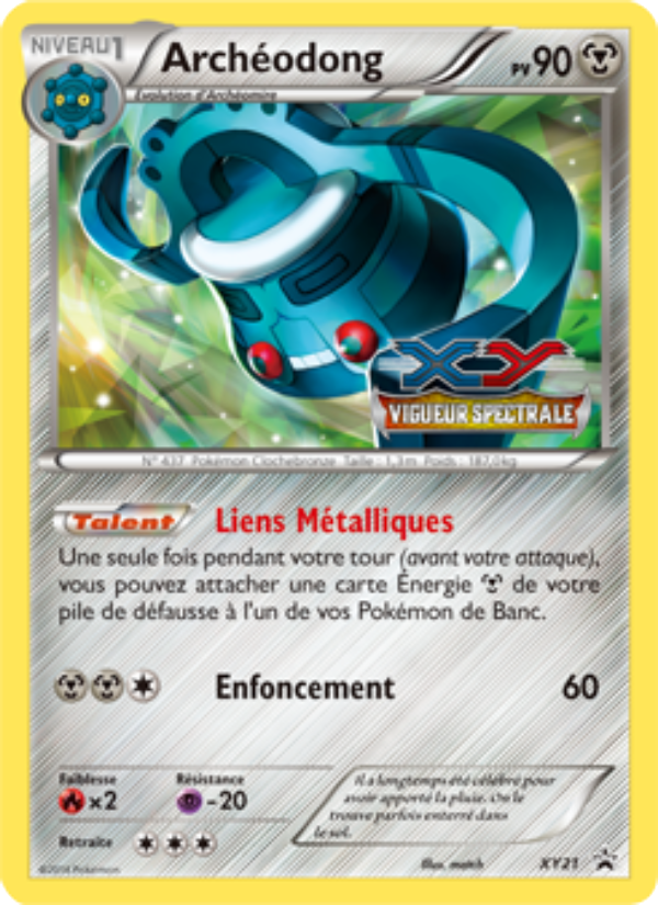 Archéodong XY21 — Promo XY (French Pokémon TCG card)