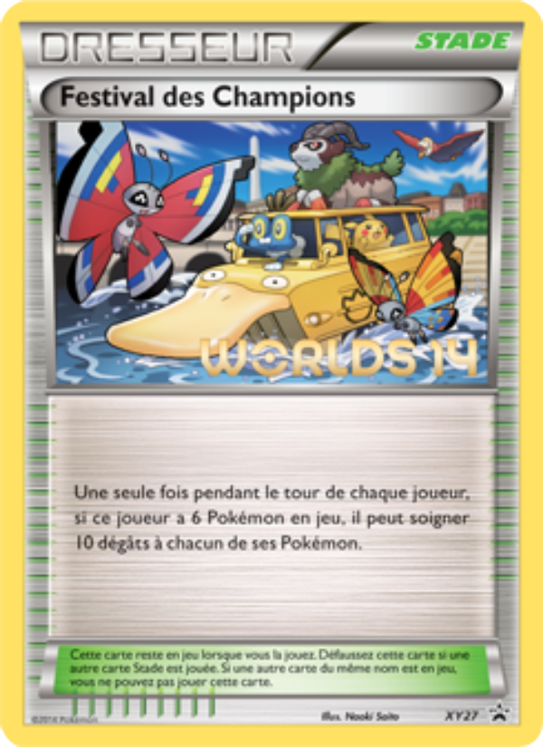 Festival des Champions XY27 — Promo XY (French Pokémon TCG card)