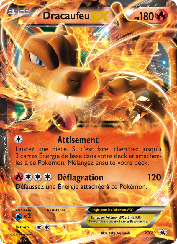 Dracaufeu EX XY29 — Promo XY (French Pokémon TCG card)
