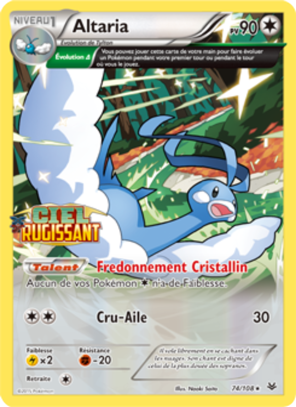 Altaria XY46 — Promo XY (French Pokémon TCG card)