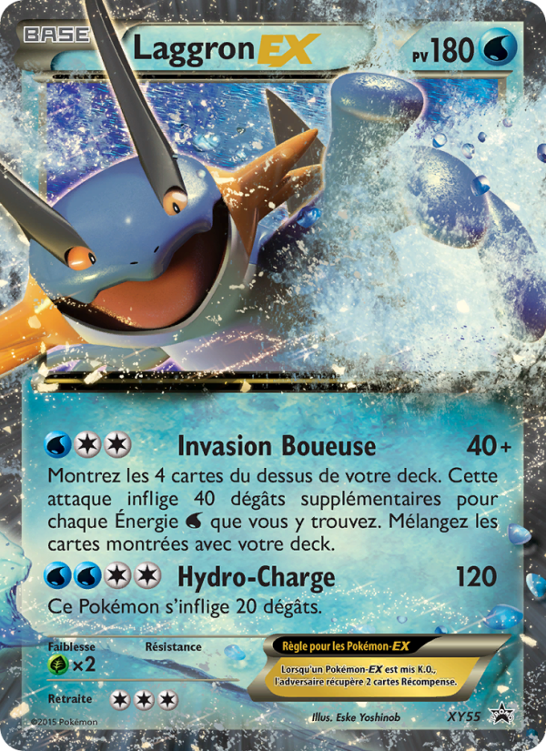 Laggron EX XY55 — Promo XY (French Pokémon TCG card)