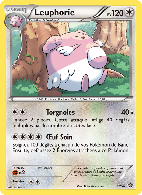 Leuphorie XY56 — Promo XY (French Pokémon TCG card)