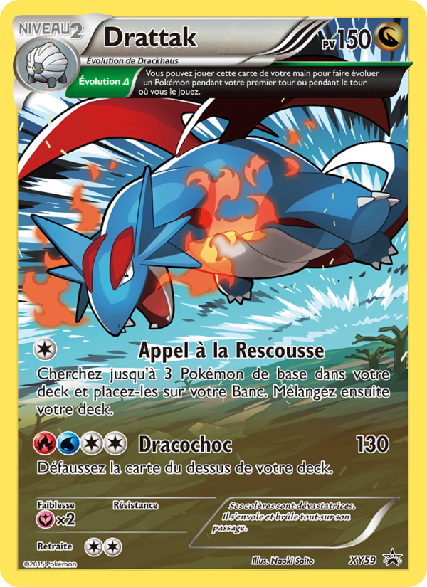 Drattak XY59 — Promo XY (French Pokémon TCG card)