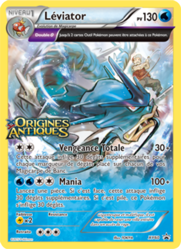 Léviator XY60 — Promo XY (French Pokémon TCG card)
