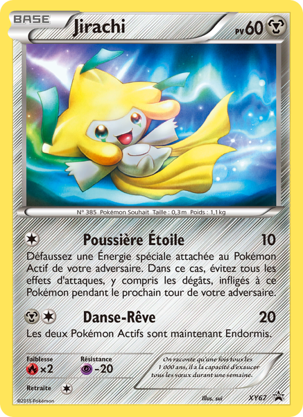 Jirachi XY67 — Promo XY (French Pokémon TCG card)