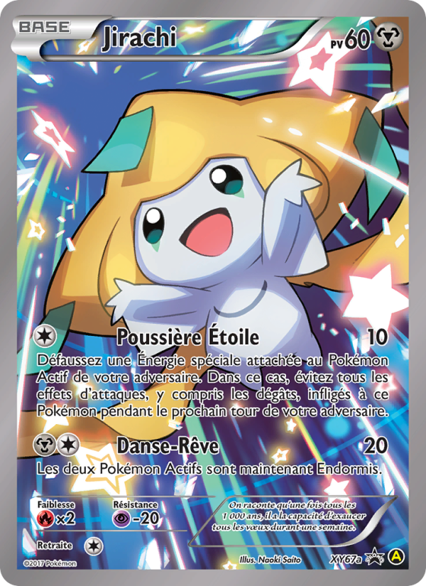 Jirachi XY67a — Promo XY (French Pokémon TCG card)