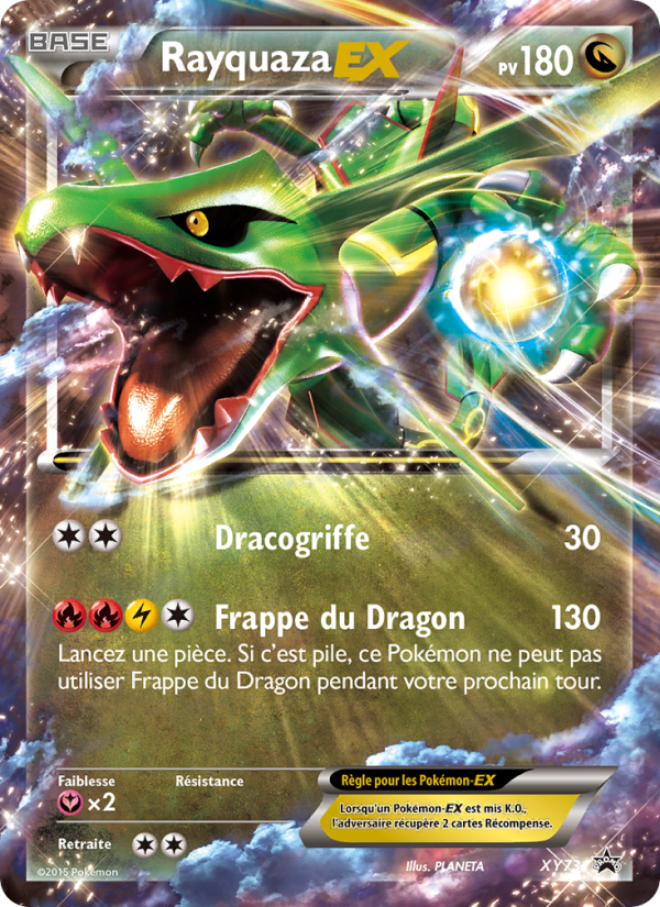 Rayquaza EX XY73 — Promo XY (French Pokémon TCG card)