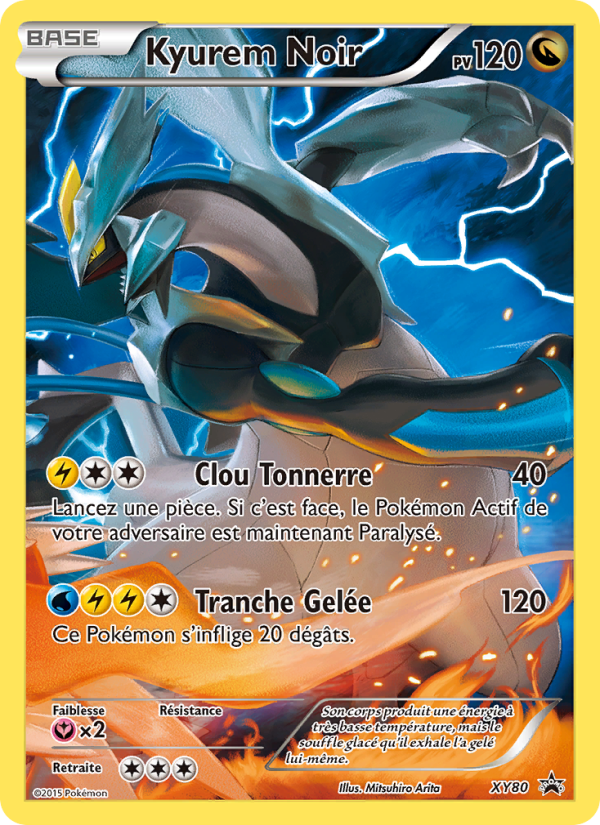 Kyurem Noir XY80 — Promo XY (French Pokémon TCG card)