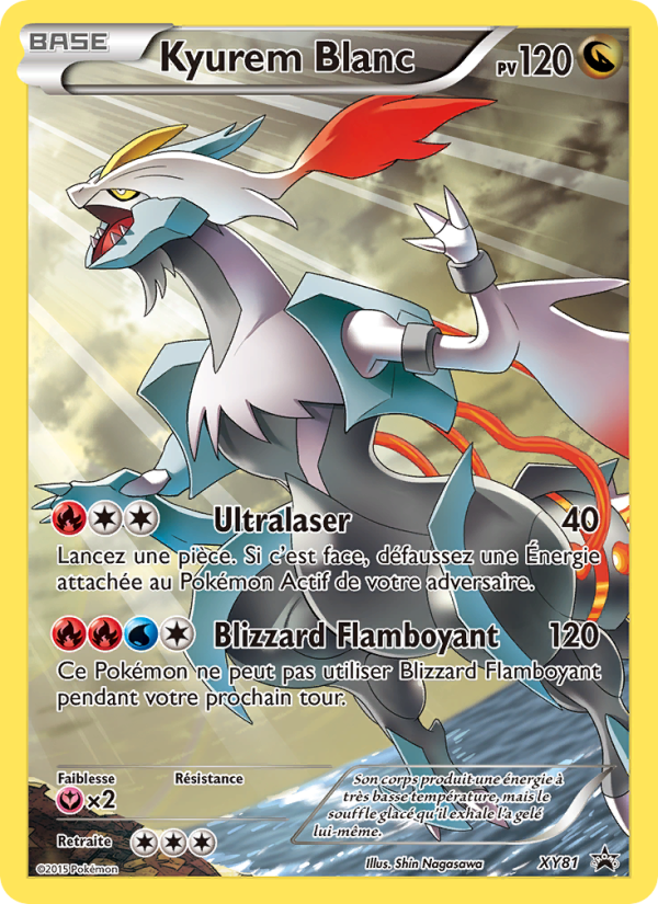 Kyurem Blanc XY81 — Promo XY (French Pokémon TCG card)