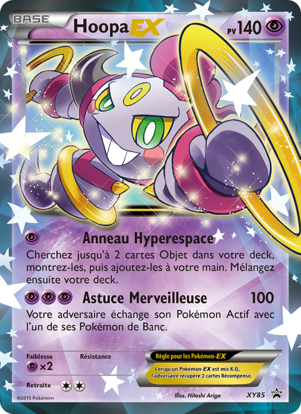 Hoopa EX XY85 — Promo XY (French Pokémon TCG card)