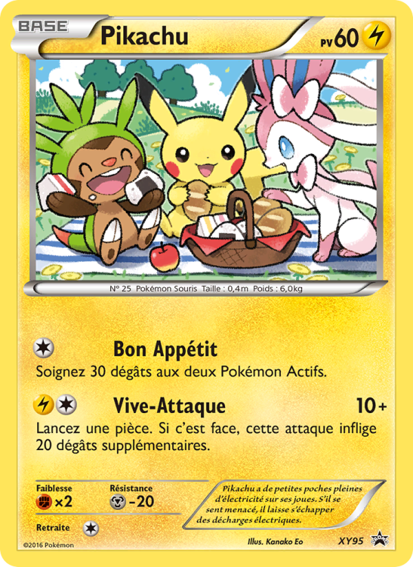 Pikachu XY95 — Promo XY (French Pokémon TCG card)