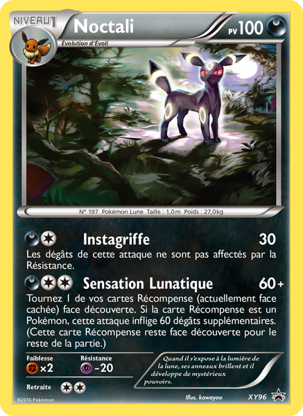 Noctali XY96 — Promo XY (French Pokémon TCG card)