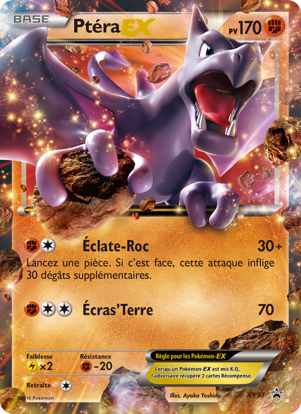 Ptéra EX XY97 — Promo XY (French Pokémon TCG card)