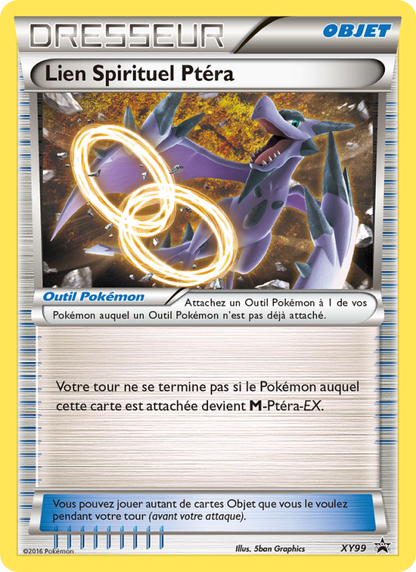 Lien Spirituel Ptéra XY99 — Promo XY (French Pokémon TCG card)