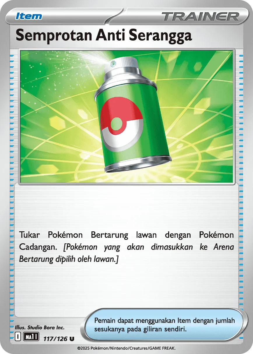 Repel 117/184 — Mega Evolution ID/TH Singles (Indonesian Pokémon TCG card)