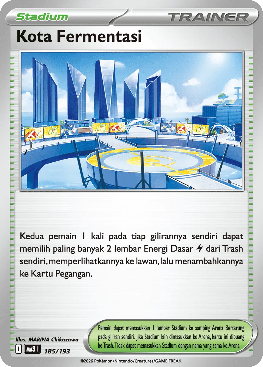 Levincia 185 — MEGA Dream ex (Indonesian Pokémon TCG card)