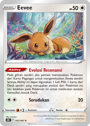 S10D #052 052 — Pengamat Waktu (Indonesian Pokémon TCG card)