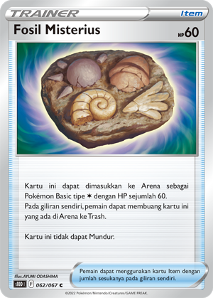S10D #062 062 — Pengamat Waktu (Indonesian Pokémon TCG card)