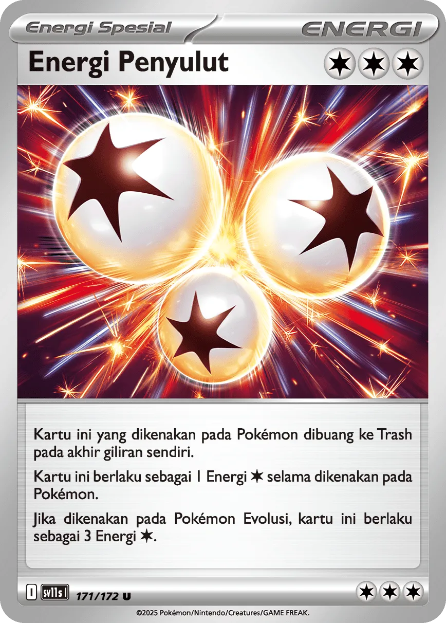 Ignition Energy 171 — Black And White (Indonesian Pokémon TCG card)