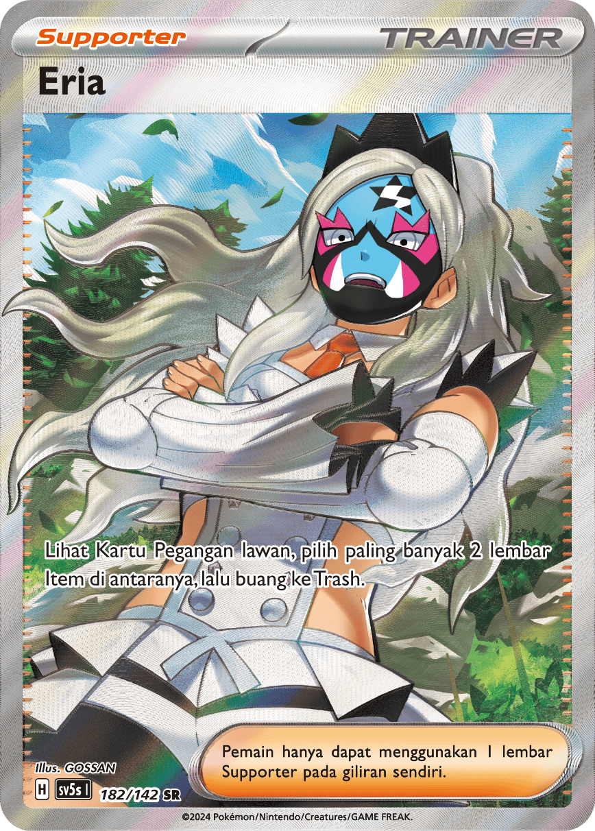 Eria 182 — Paradoks Andalan (Indonesian Pokémon TCG card)