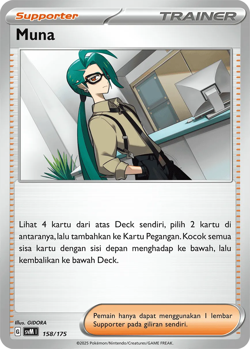 Rika 158 — Generations Starter Decks (Indonesian Pokémon TCG card)