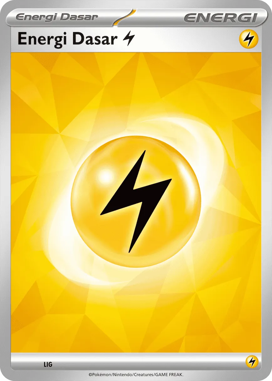 Basic Lightning Energy NO/179 — Generations Starter Decks (Indonesian Pokémon TCG card)
