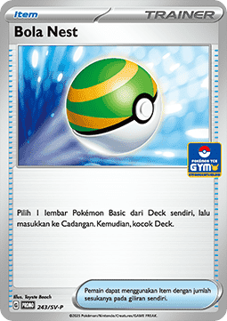 Nest Ball Pokémon TCG cards
